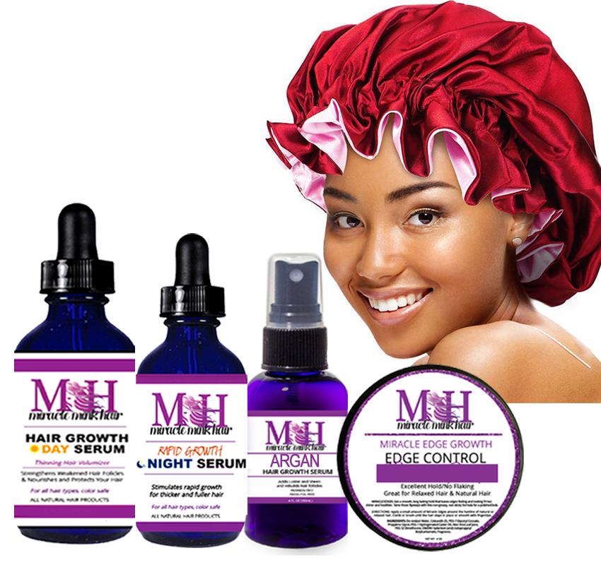 Hair Growth Travel Kit w/Free Edge Control