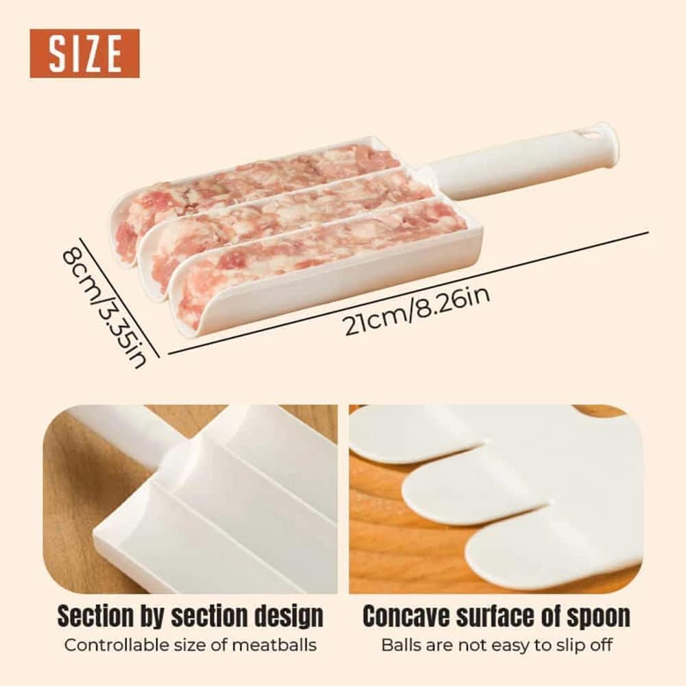 Versatile Triple Meatball Maker