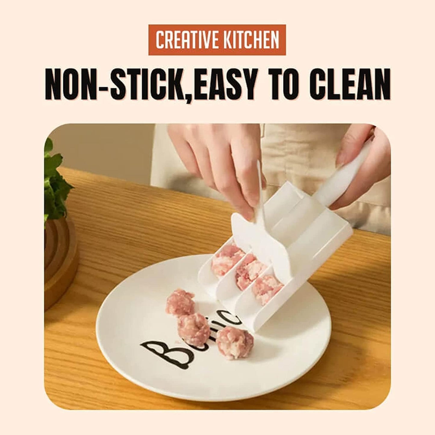 Versatile Triple Meatball Maker