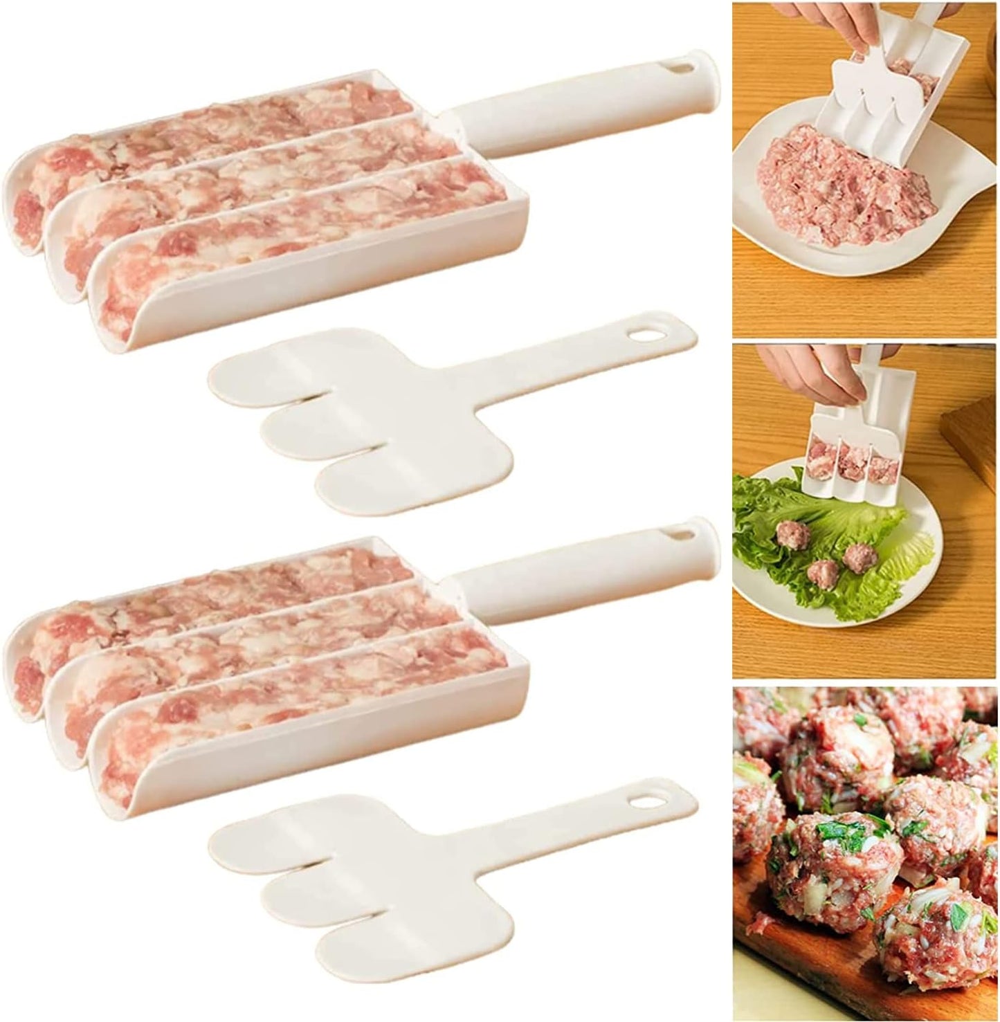 Versatile Triple Meatball Maker