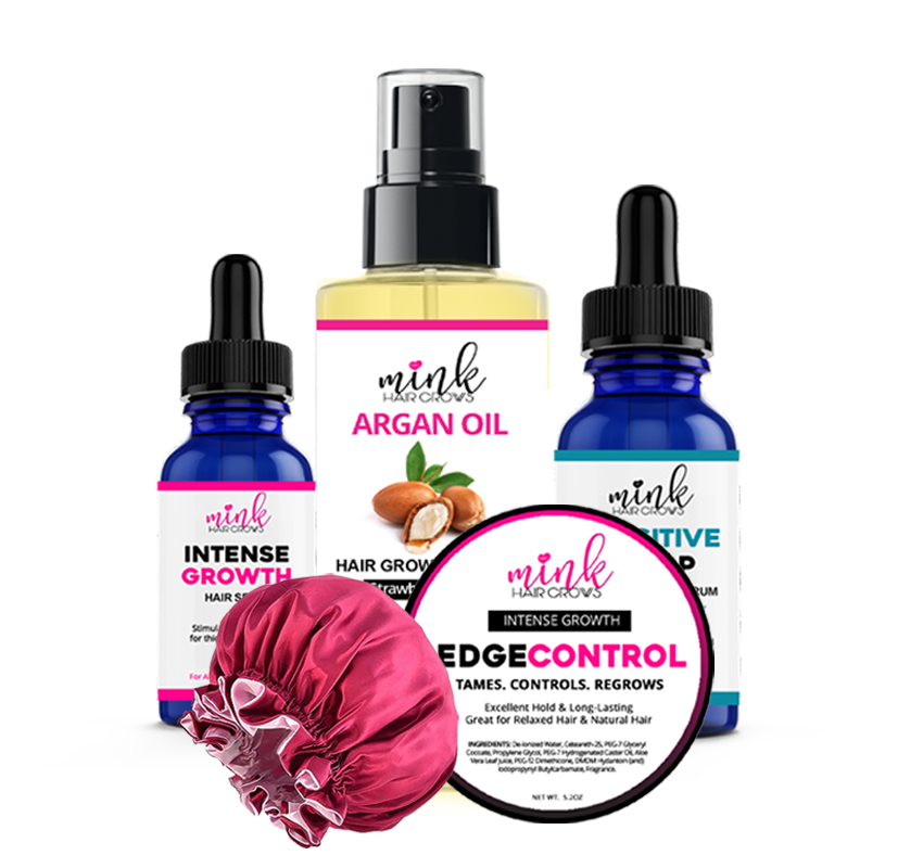 Hair Growth Travel Kit w/Free Edge Control