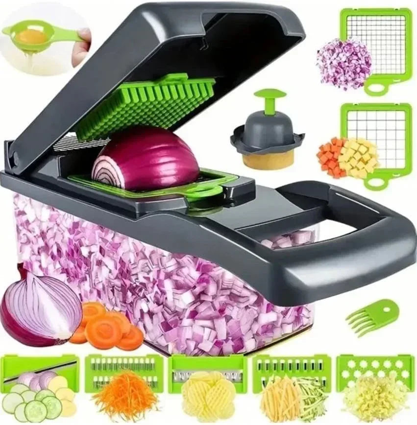 Kitchen Wizard: Multifunctional Vegetable Chopper for Quick Meal Prep